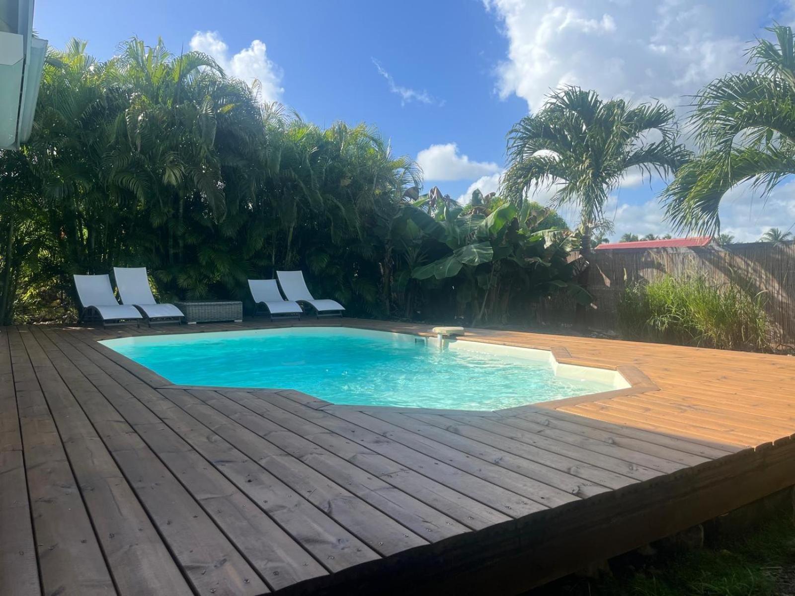 Villa Ana 5 Minutes A Pied Des Plages Sainte-Anne  Esterno foto
